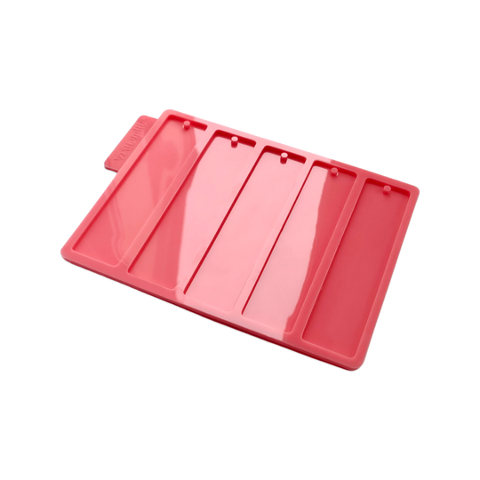 Wide 5 Bookmarks Silicone Mold 3x13 cm/1.18x5.11" | High Quality For Resin Art Bookmark