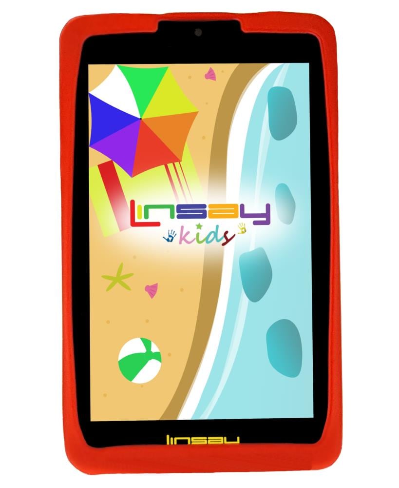 LINSAY 7-in Wi-Fi Only Android 10 Tablet with Accessories with Case Included | F7XIPSKIDSR