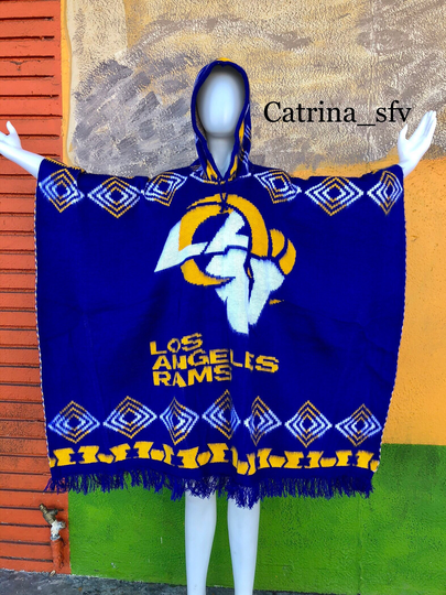 Los Angeles Poncho Rams, Rams Gabán, Sarape, Poncho, Hooded Gabán