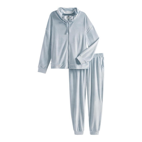 Light Blue Velour Loungewear Collection by World Market