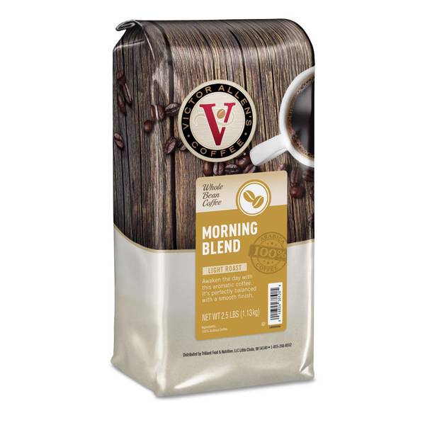 Victor Allen's Coffee 2.5 lb Whole Bean Morning Blend