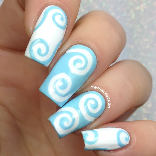 Original Swirl Nail Vinyls