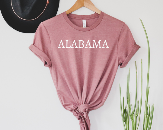 Alabama Shirt, City State Shirts, Gift For Lovers, Roll Tide Clothes, Southern T-Shirt, Crewneck Tee, Outfit, Tee