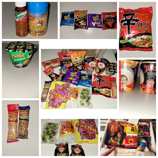 Hot & Spicy Care Package/ Snack Box
