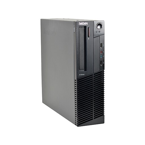 Lenovo ThinkCentre M91p Refurbished Desktop Computer, Intel i5, 8GB RAM, 128GB SSD (ST3-21758)