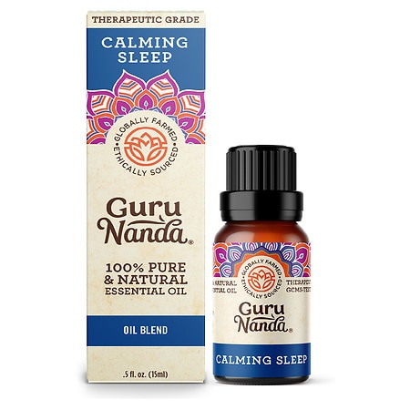 GuruNanda Calming Sleep Oil Blend - 0.5 fl oz