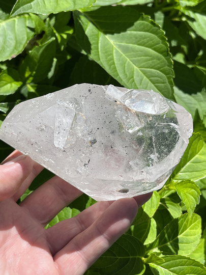 Manifest Crystalslarge Clear Double Pointmcearl Mine High End Arkansas Quartz Crystal