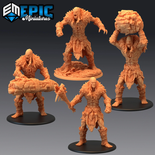 stone Giant - Set | #44 Caves Of Despair Epic Miniatures