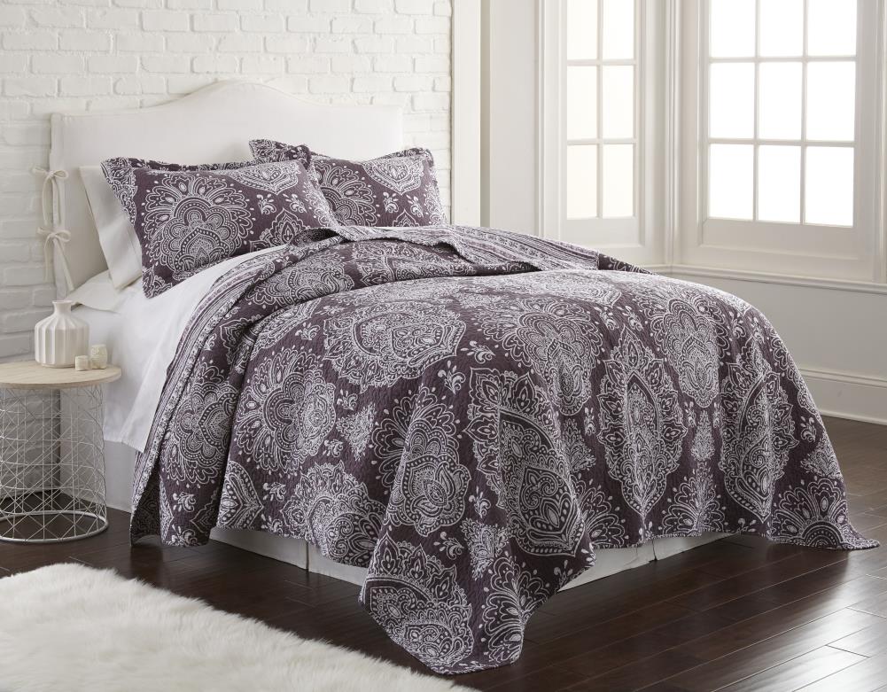 Amrapur Overseas Mandala Multi Multi Reversible Twin Quilt (Blend with Polyester Fill) | 3CTNQLTG-MDL-TN