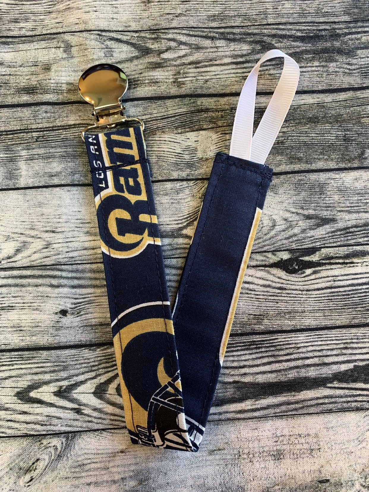 Los Angeles Rams Pacifier Clip
