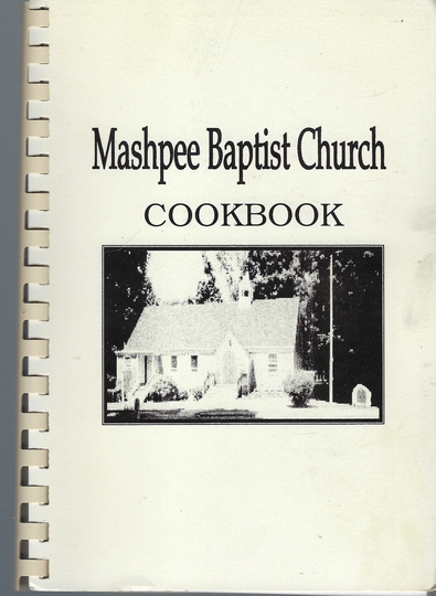 Mashapee Massachusetts Vintage Baptist Church Members & Friends Cookbook Ma Community Favorite Recipes Collectible Souvenir Rare Cook Book