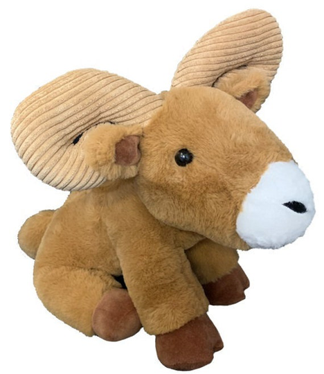 16" Recordable Mountain Goat Ram with 20 Second Recorder, Talking Teddy Bear, Stuffed Animal, Personal Bear