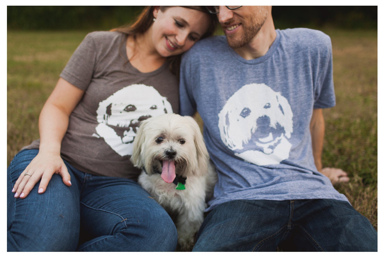 Personalized Tshirt, Custom Dog Print, Memorial Gift, Owner Lover Dad Mom Couple Gift