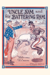 Vintage Journal Sheet Music for Uncel Sam and His Battering Ram Found Image Press Produced by