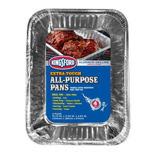 Kingsford All purpose pans 15.75-in x 11.25-in W Disposable Aluminum Grill Drip Pan | 3549994100
