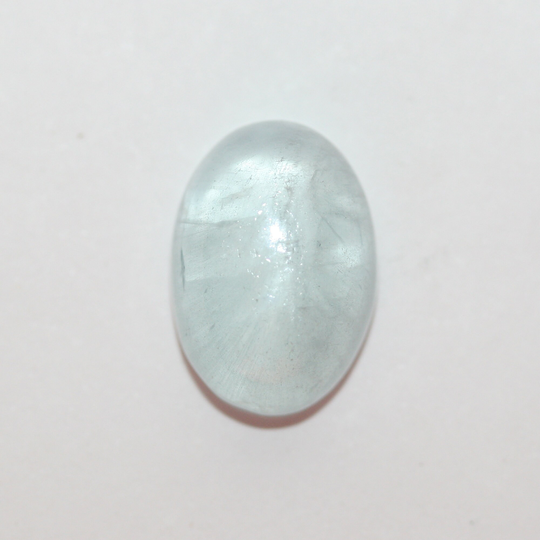 Natural Aquamarine 15.5x11mm Oval Cabochon. 10.2 Cts