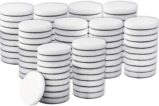 Mini Ink Blending Foam Replacements, 100-Pack For Tools, 1-Inch Pads Distress Applicators, Craft