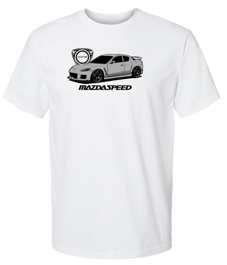 Rx8 Shirt Drift Super Soft 60/40 Blend T Shirt Jdm Rotary