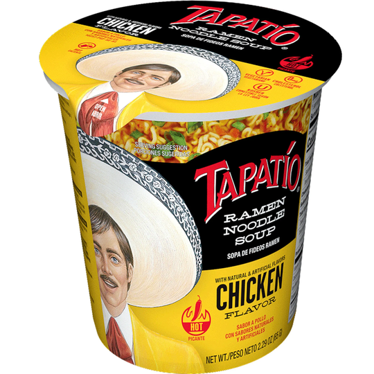 Tapatio Ramen Noodle Soup Chicken Cup - 2.29 oz