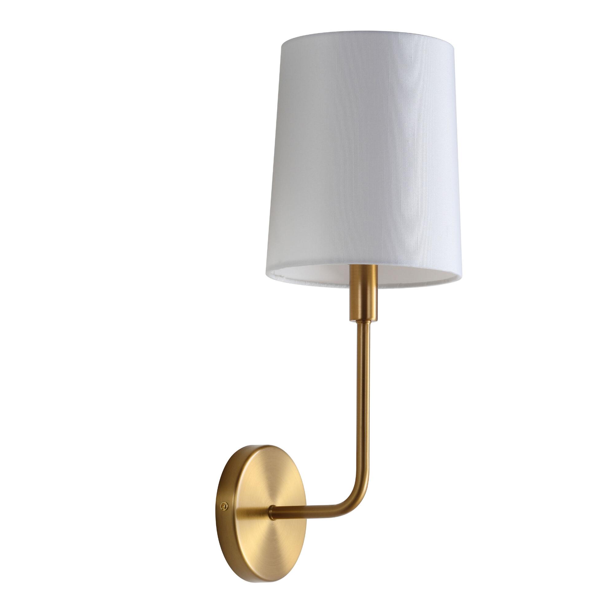 Warm Gold Aubrey Wall Sconce by World Market