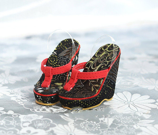 1/3 Sd Bjd Shoes For Dd Sd16 Girl Doll, Fashion Doll Japanese Style Sandals High Heel Footwear Dolls