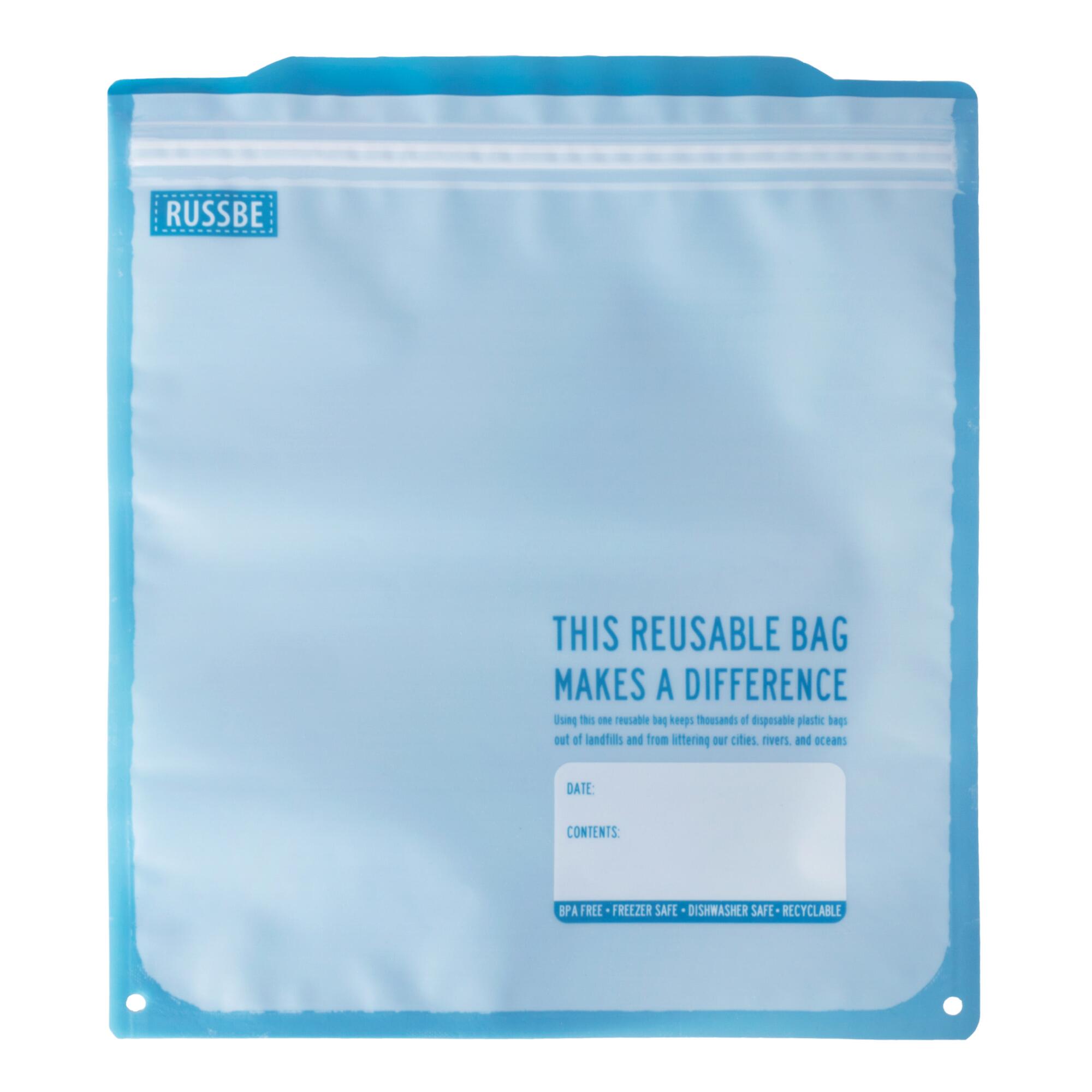 Russbe Reusable Freezer Gallon Bags 8 Pack by World Market