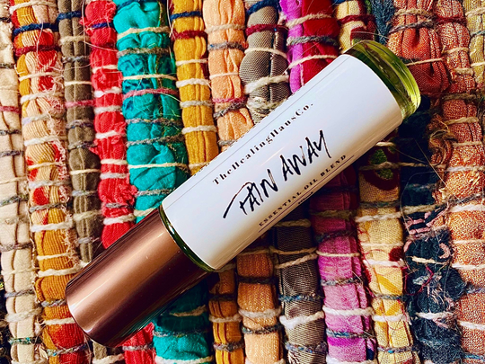 Pain Away Roller Blend Tension Relief Muscle Recovery Post Workout Natural Remedy Essential Oil