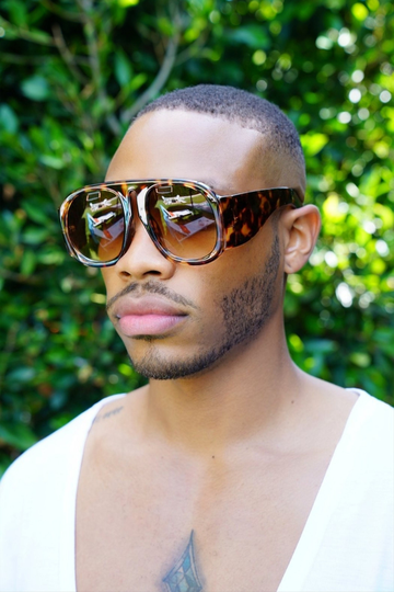 Tortoise Retro Lookers Oversize Sunglasses
