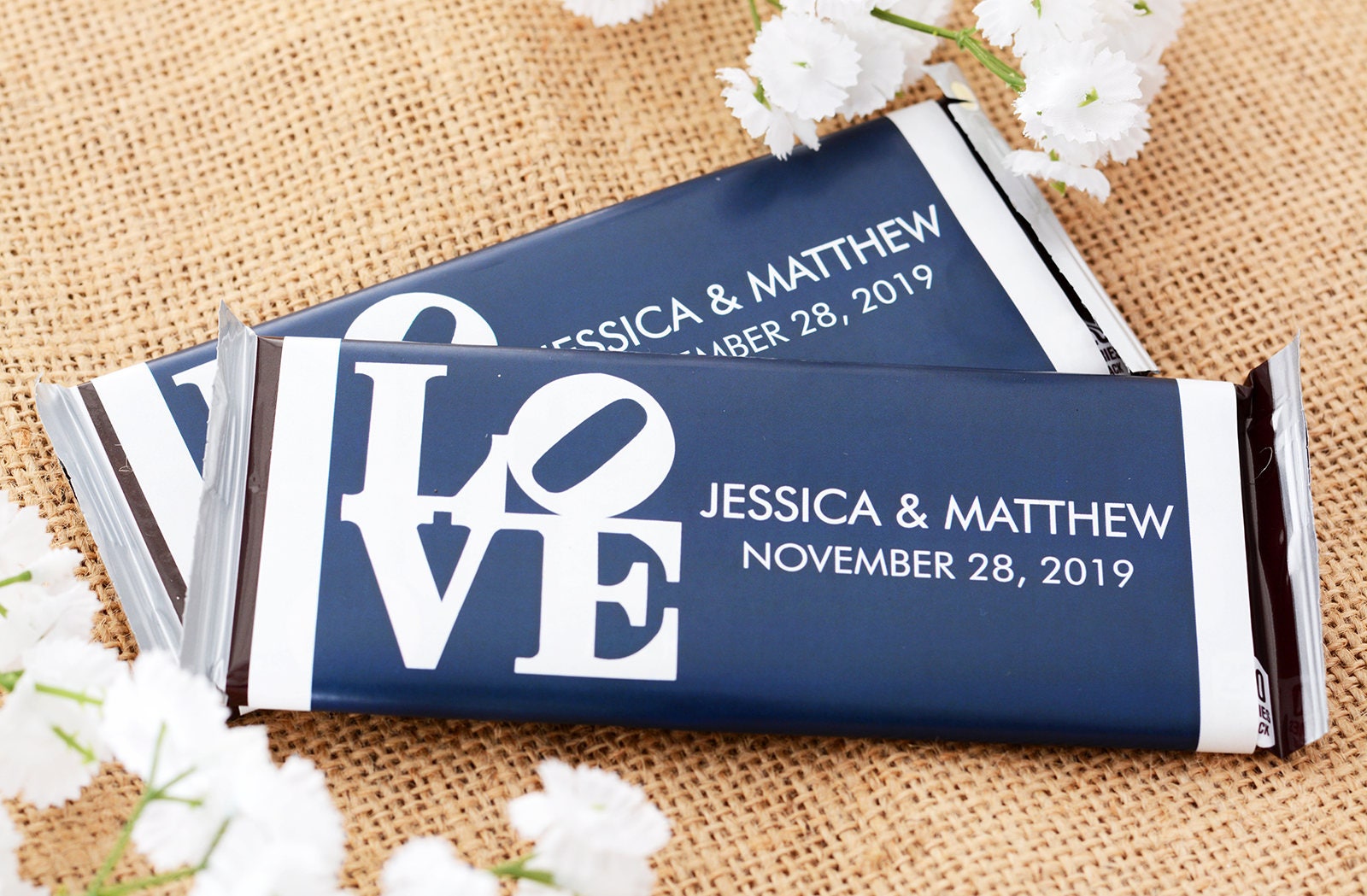 Wedding Candy Wrappers - 25 Chocolate Bar Wrappers Labels Custom Stickers For Weddings Love #wdihb-266