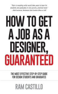 How to get a job as a designer, guaranteed - The most effective step-by-step guide for design students and graduates Ram Castillo Author