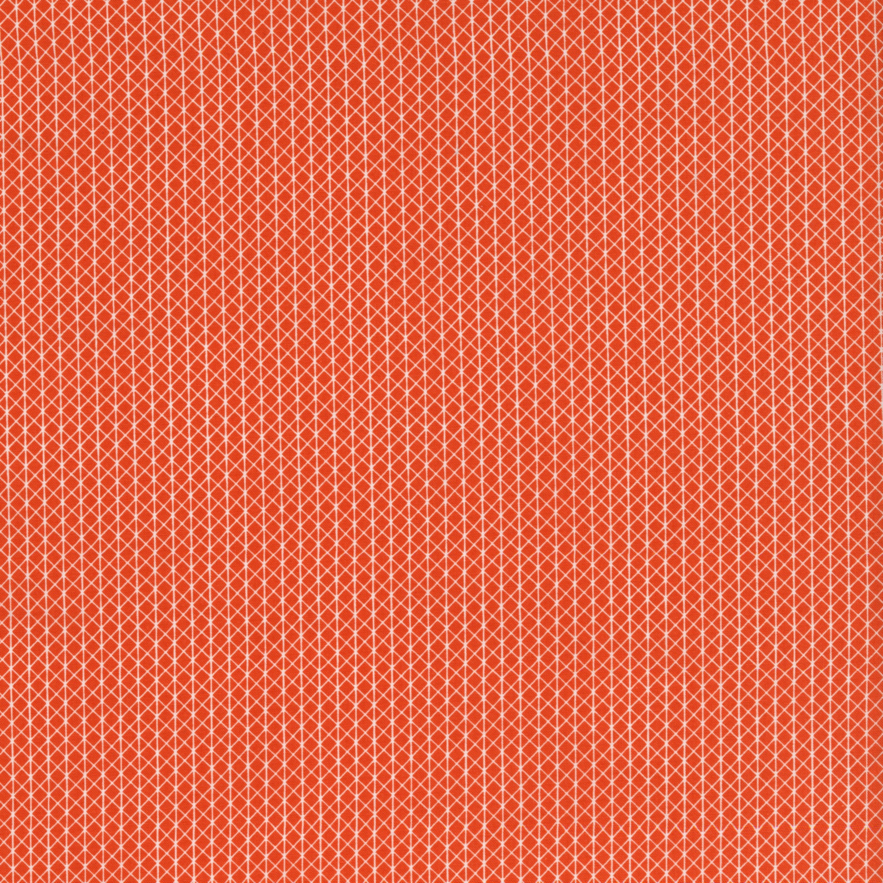 Cotton + Steel Red Orange Basic Blender Fabric , Basics Netorious Roadster/100% C5000-005"
