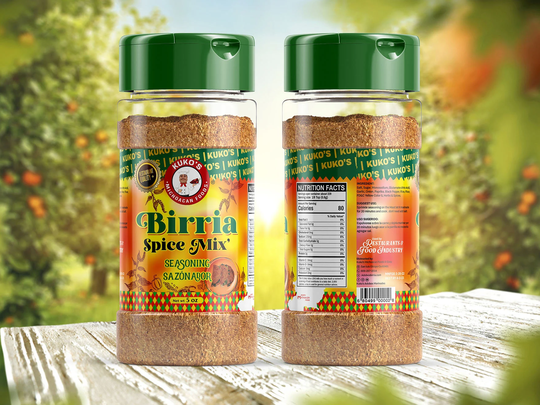 Birria Spice Seasoning Mix Blend 5Oz Delicious For Your Meats Or Even Vegan Recipes, Restaurant Quality, Use On Tacos Ramen Soup Quesadillas
