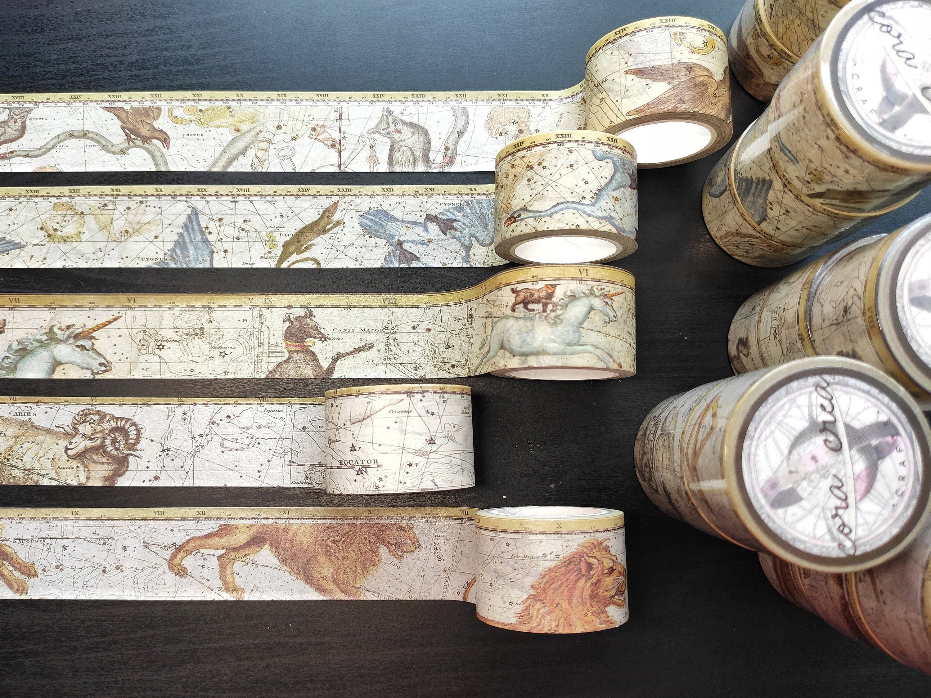 Constellations Washi Tape Celestial Atlas Mythology Animals Planet Solar System Craft Scrapbooking Journaling