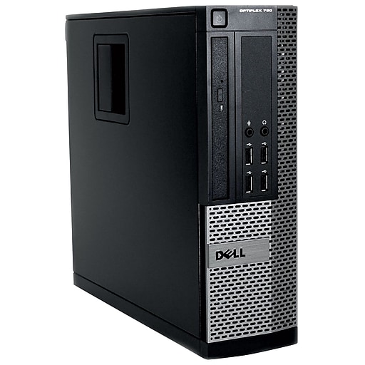 Dell GX790 SFF Intel Core i7 3.4Ghz 8GB RAM 1TB HDD Windows 10 Pro, Refurbished