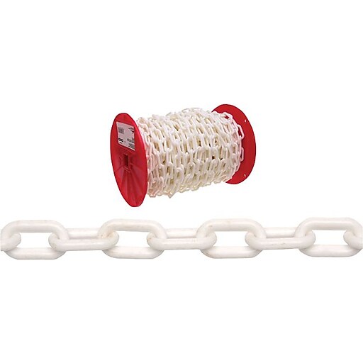 Campbell Yellow Plastic Chain, #8, 138 Ft. (L)