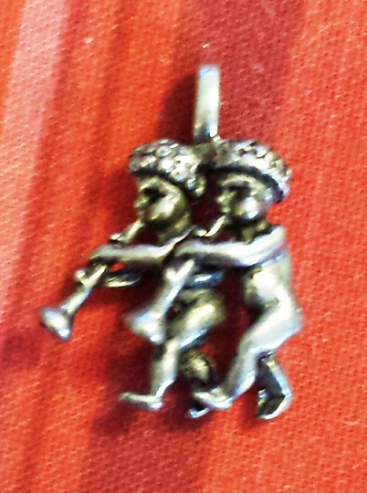 Zodiac Silver Charm