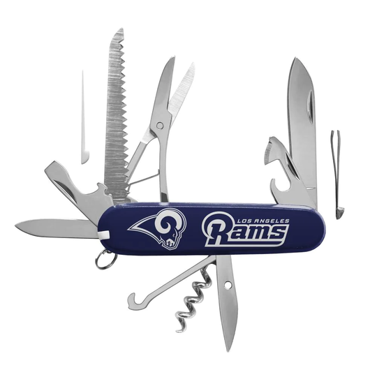 The Sports Vault Los Angeles Rams Blue Bartender Multi-tool | MMNFL2601