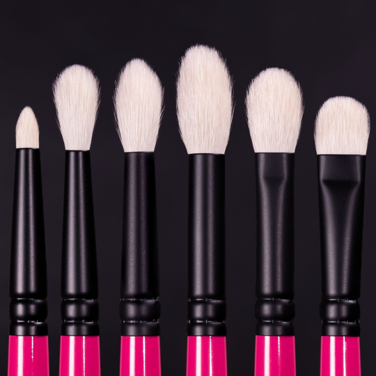 6 Eyeshadow Brushes | R101, R102, R103, R104, R105, R106 For Blending Cruelty Free