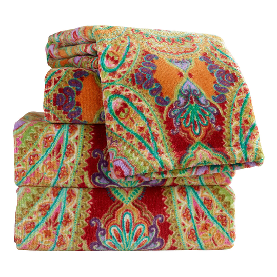Multicolor Paisley Venice Towel Collection by World Market