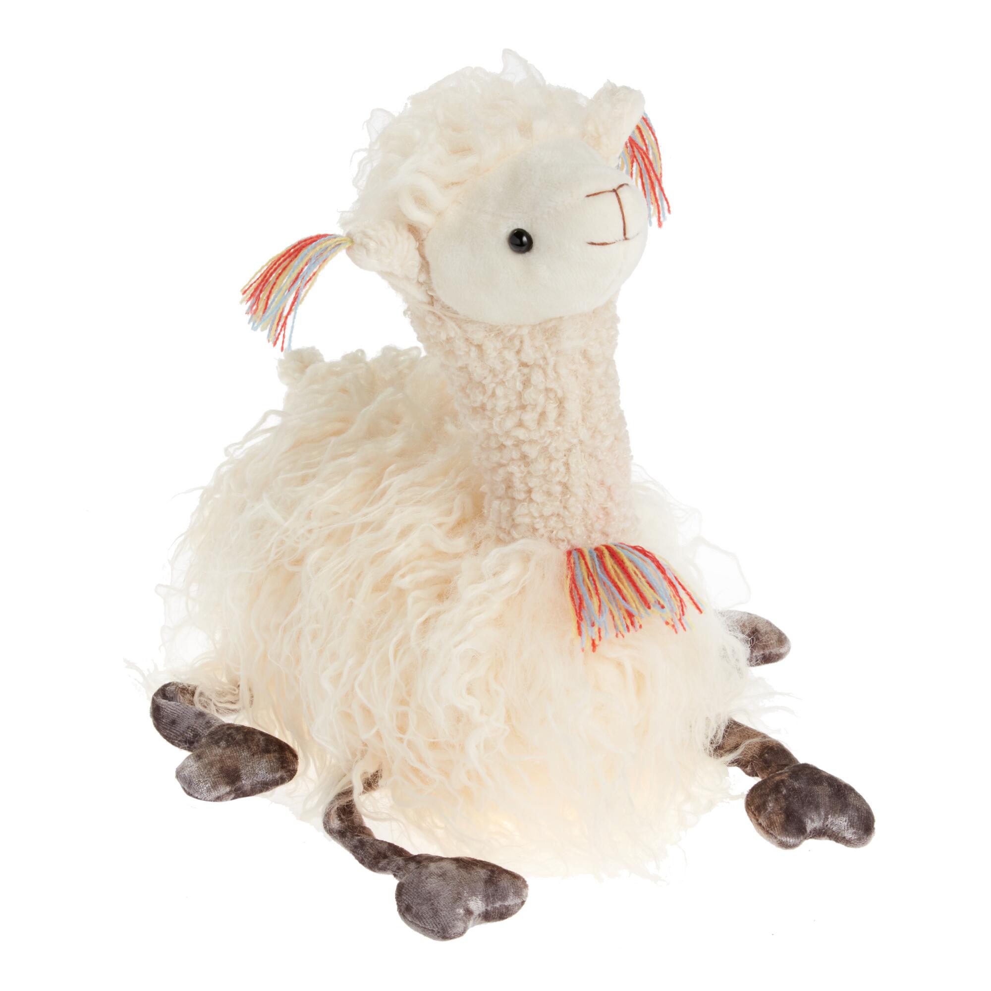 Bunnies by the Bay Plush Stuffed Llama by World Market