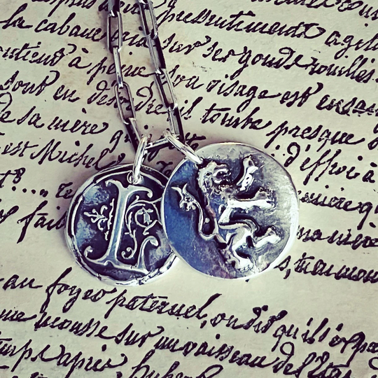 Scottish Lion, Heraldic Lion Rampart, Wax Seal Jewelry