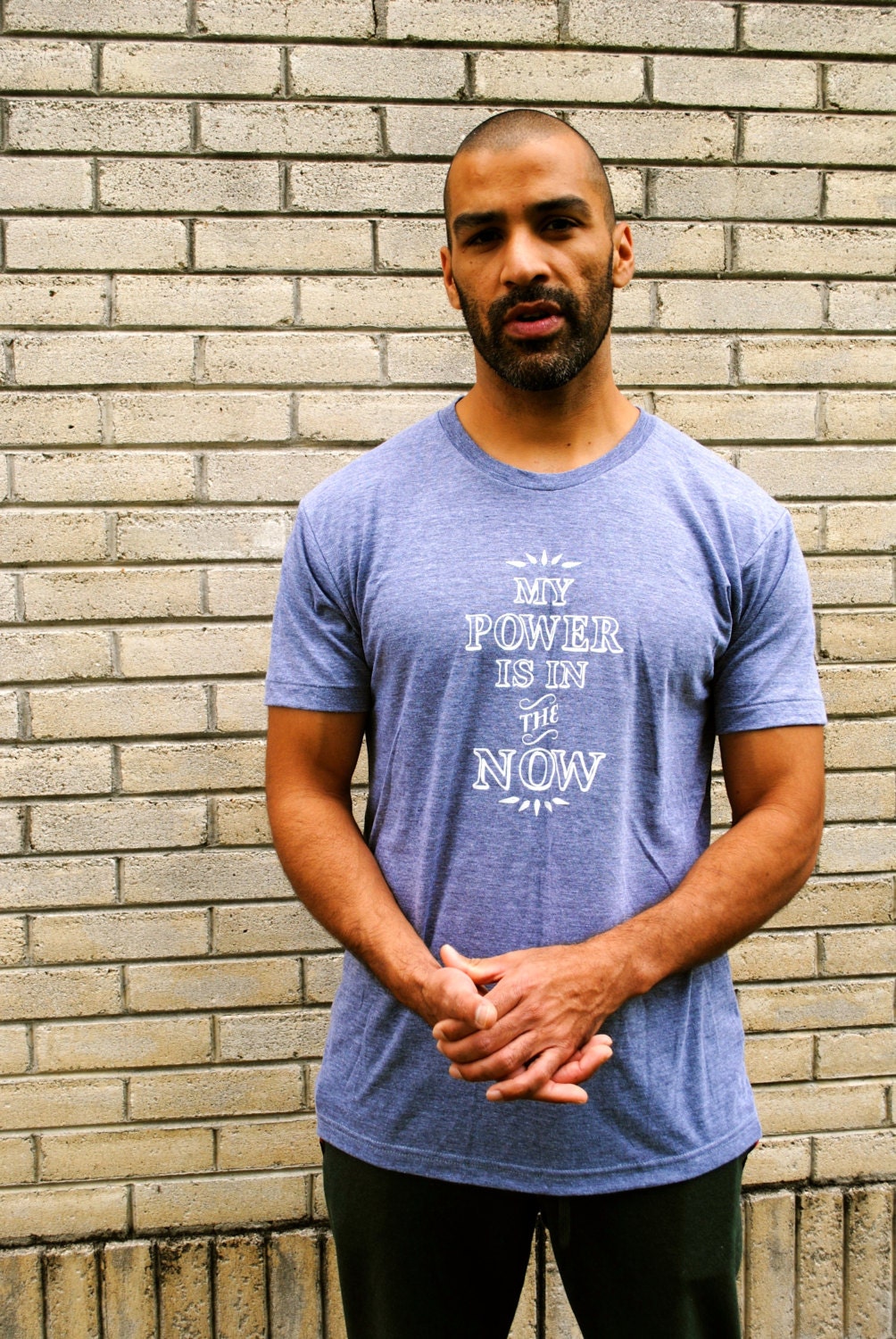 My Power Is in The Now Unisex Tri-Blend Tee