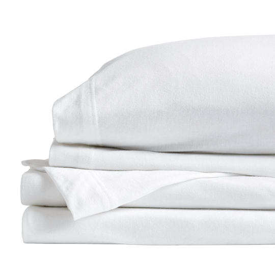 NY Loft SoHo Twin Extra Long 250-Thread Count Cotton Blend White 3-Piece Bed Sheet | 20075