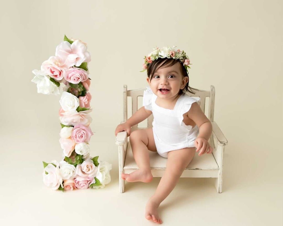 First Birthday Decor, Floral Number, Number 1, Princess Cake Smash Photo, Boho Party Bohemian