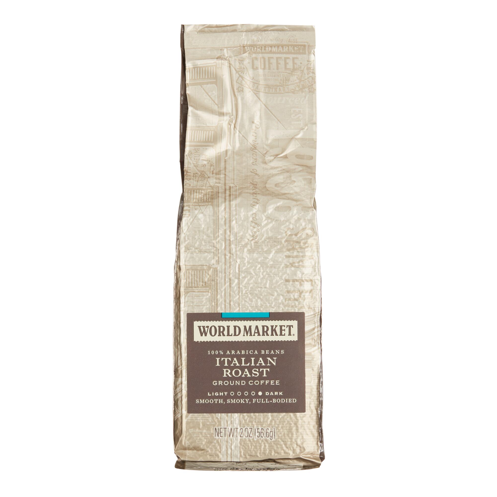 2 Oz. World Market Italian Roast Ground Coffee Set Of 15 by World Market