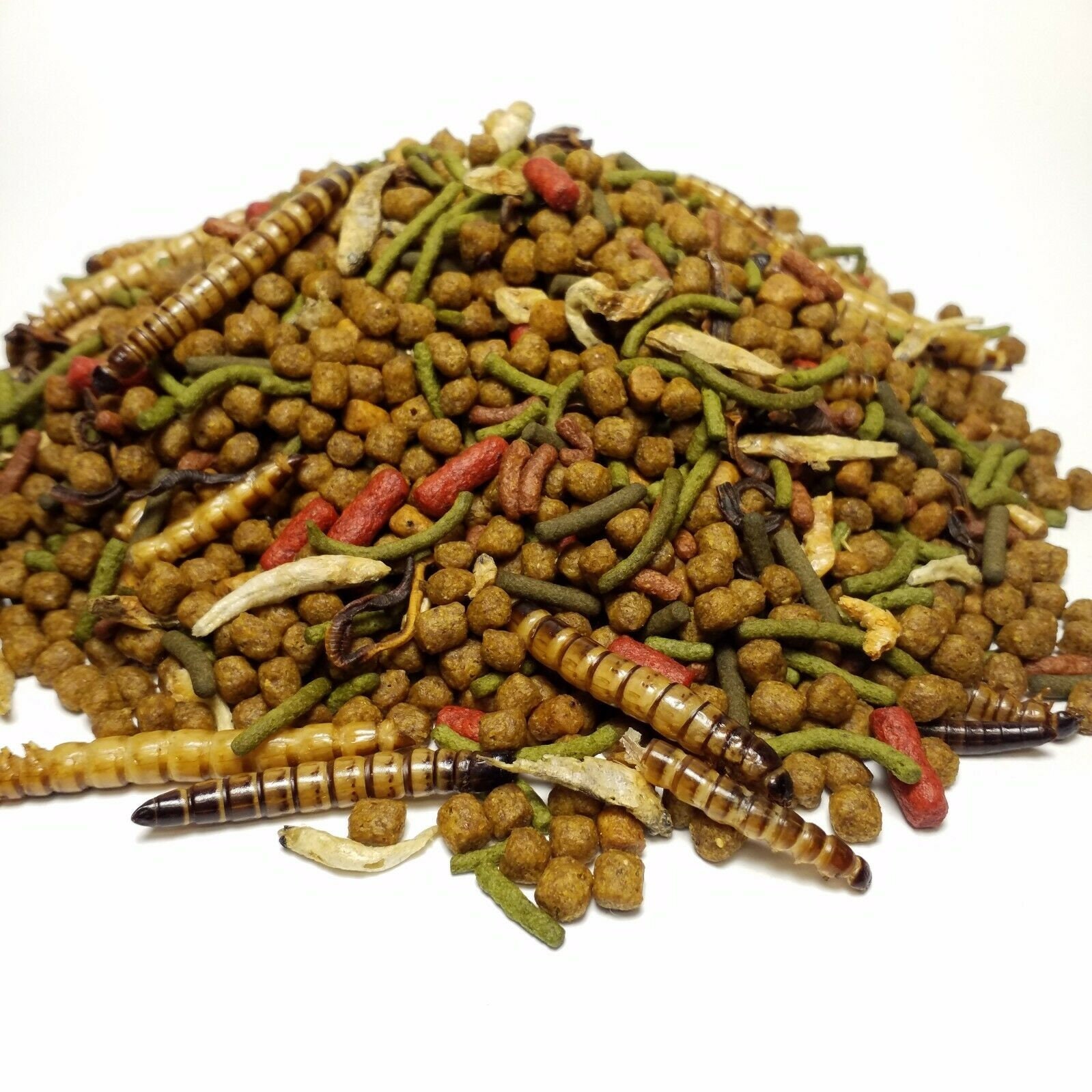 Gourmet Blend - Aquatic Turtle With Assorted Pellets & Giant Mealworms. Gb-550