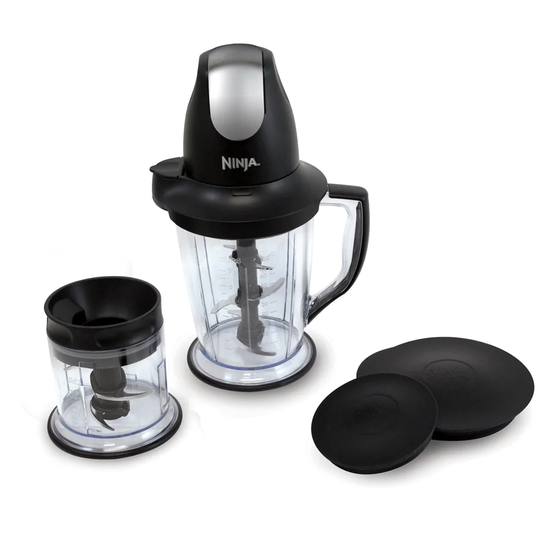 Ninja Master Prep 16-oz Black 1-Speed 450-Watt Pulse Control Blender | QB1000