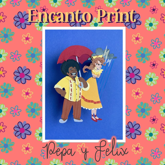 Pepa Y Felix Print