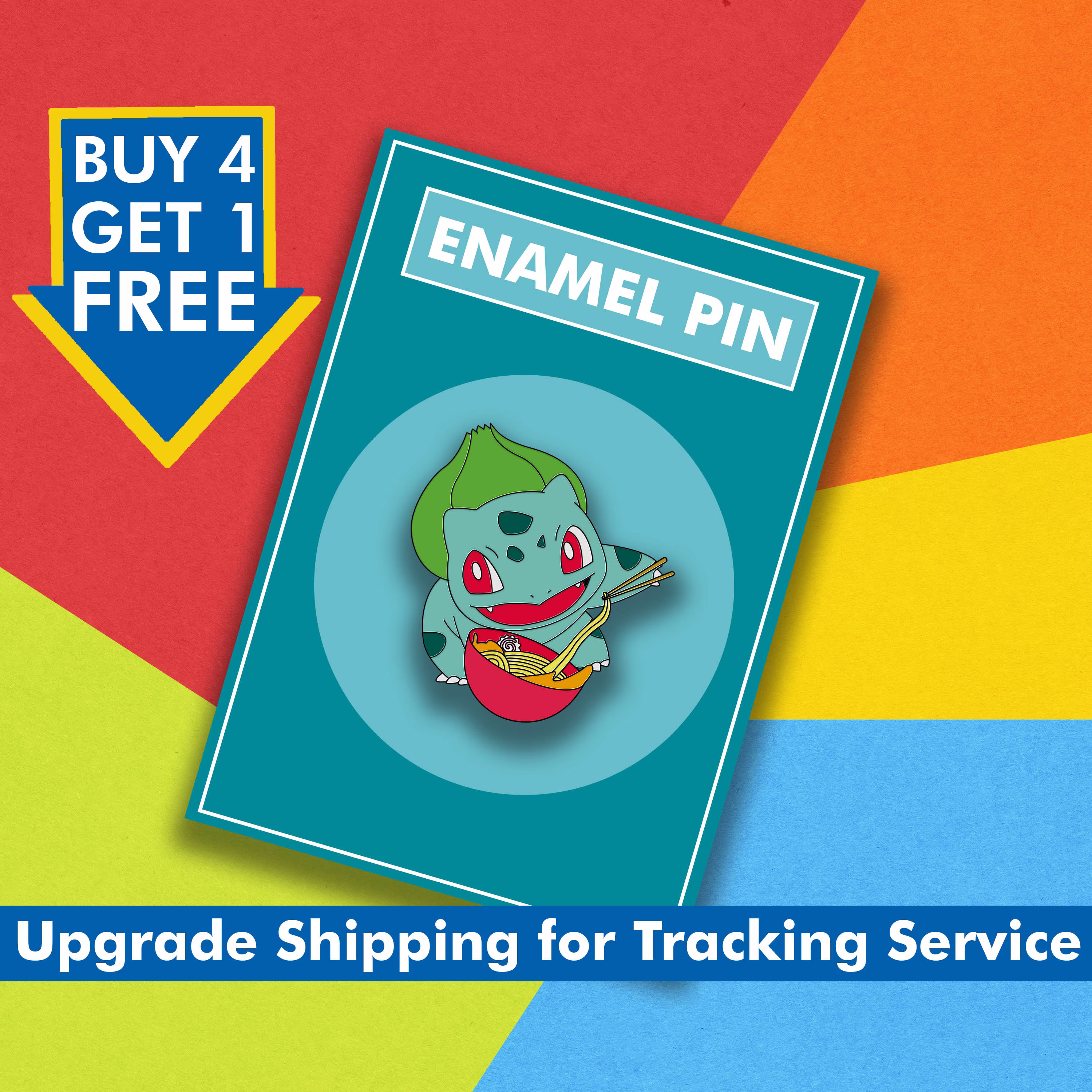 Bulbasaur Ramen Custom Enamel Pin Anime Turtle Pins Funny Hat Aesthetic Lapel