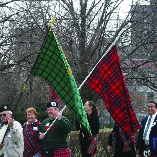 Tartan Flags - Homespun Wool-Blend A-L Tartans Made To Order